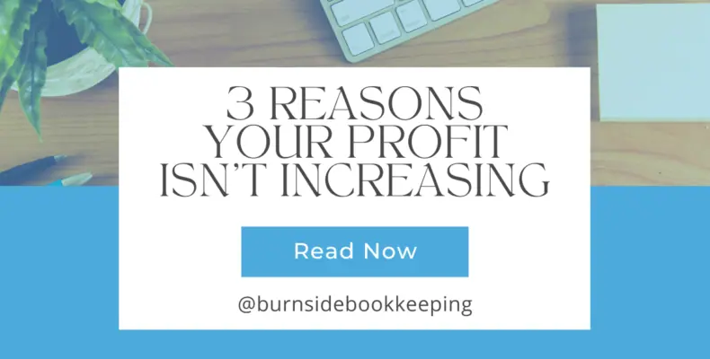 Featured Image 3 Reasons Your Profit Isnt Increasing 790x400