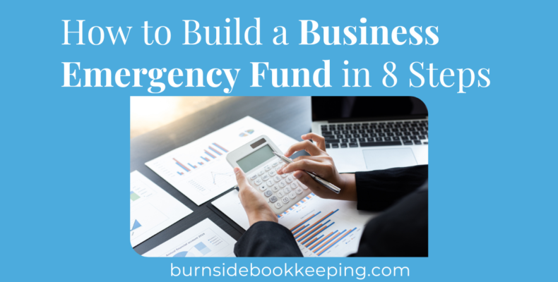 build a business emergency fund